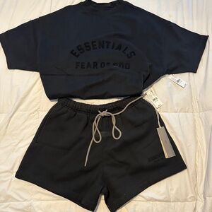 Fear of God Essentials Black T-Shirt